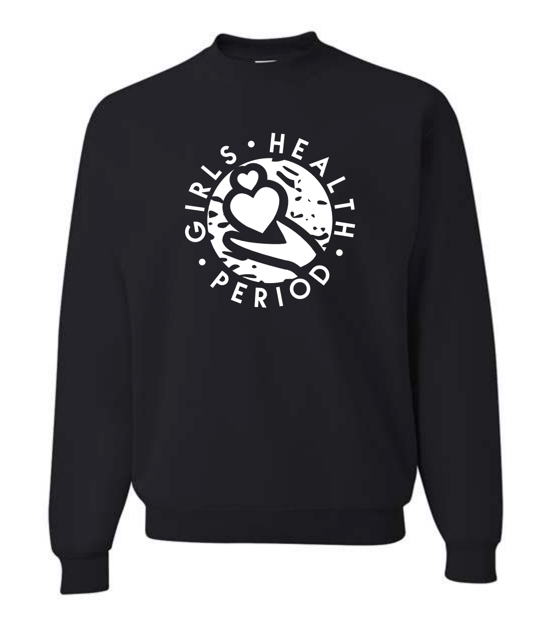 GHP Black Composition Logo Sweatshirt