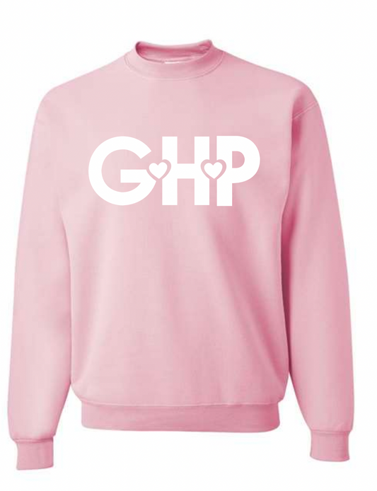 GHP Letter Pink Crewneck